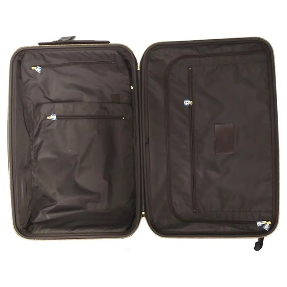 COPY - Louis Vuitton Ebene Trolley 4 Roues 70 CM Suitcase with Accessories - Picture 2 of 16